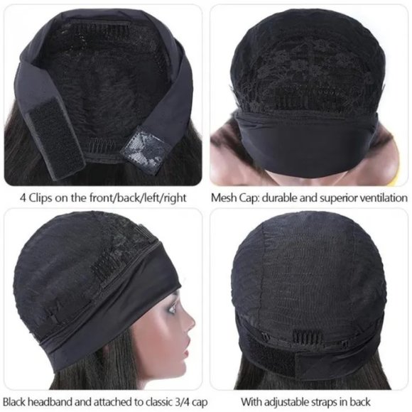 Long Beach Wave Headband Wig - Picture 4 of 4